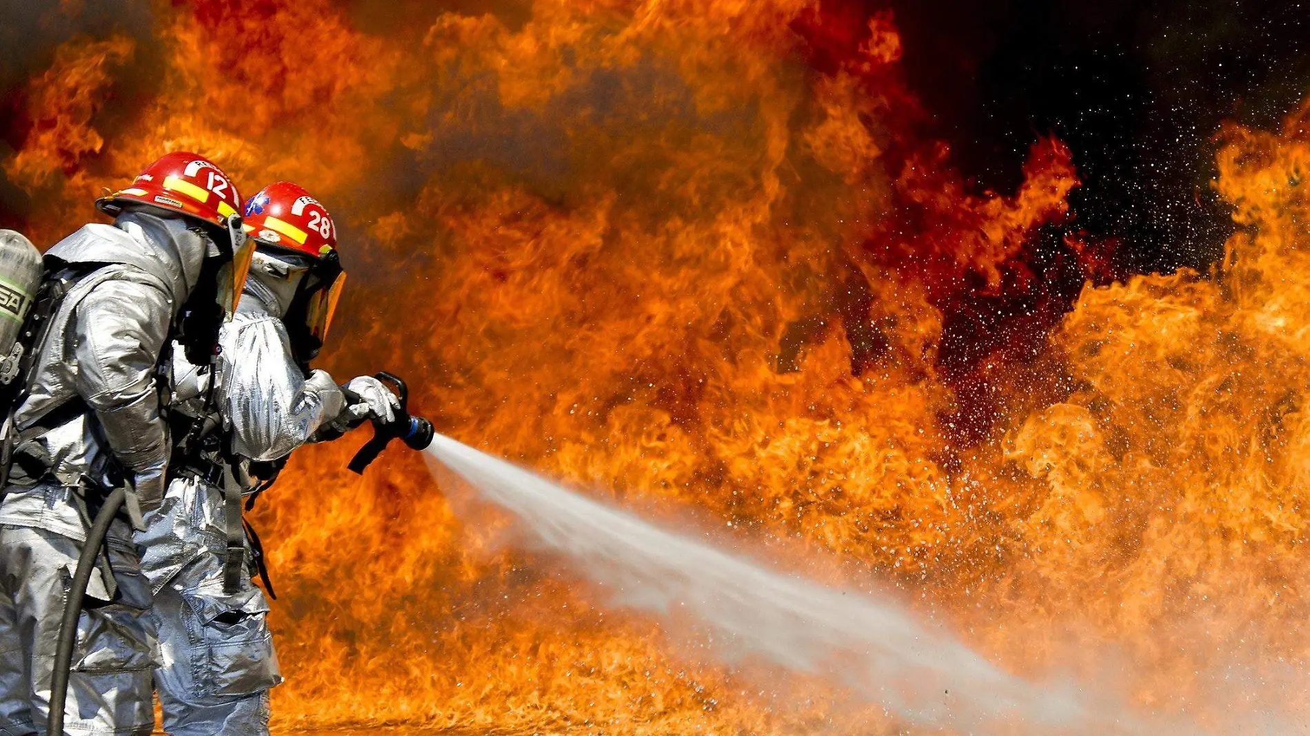 Brigadistas de incendios forestales